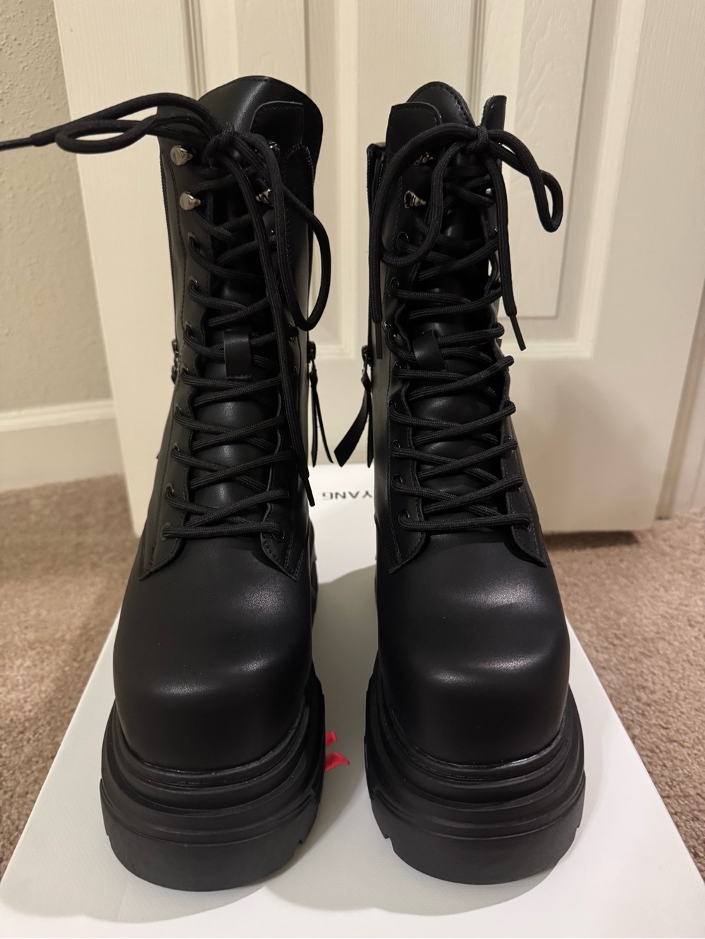 Guan Young Platform Combat boots 7.9 inches - for concert, cosplay, festival
